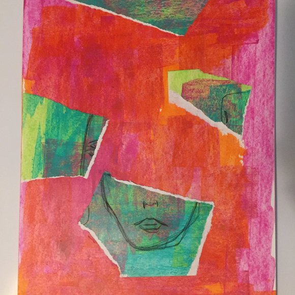 HOST PICK ! Original Abstract Art Work - Picture 2 of 7